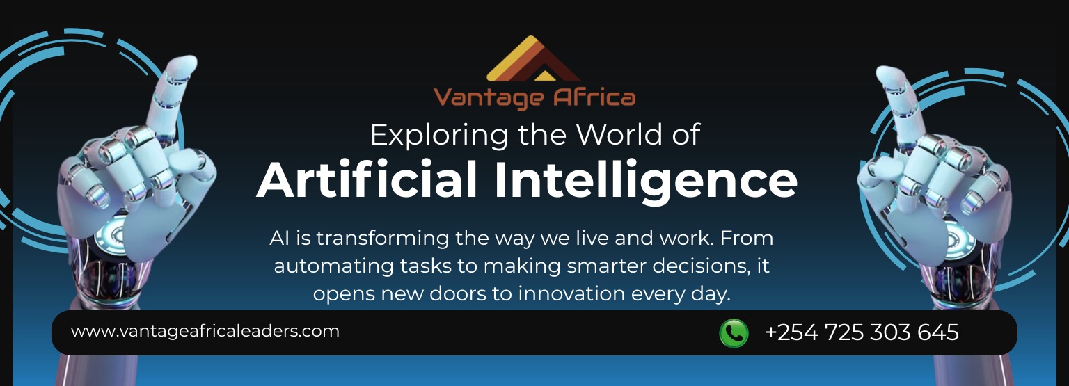 Vantage Africa artificial intelligence training program banner