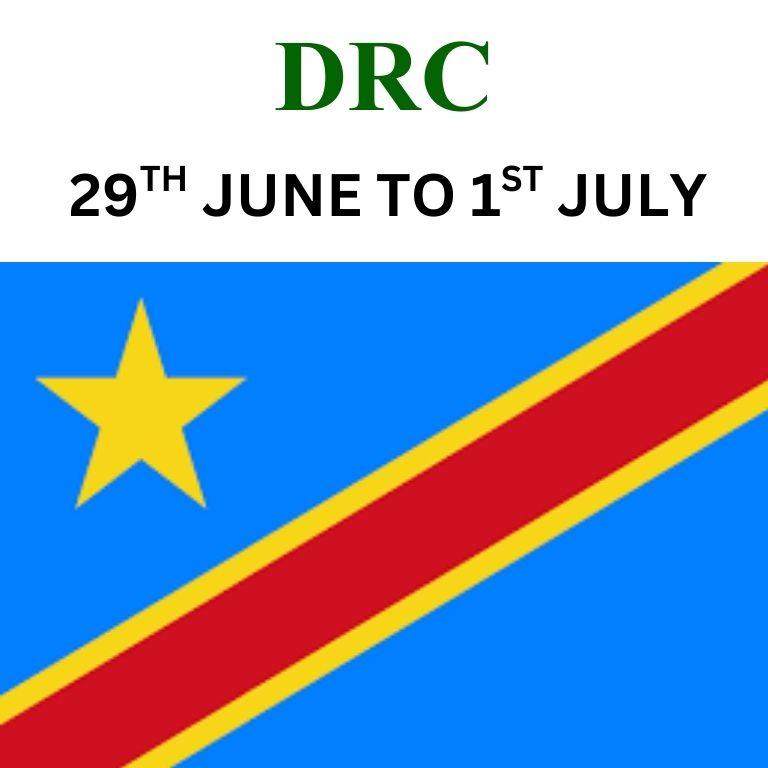 Monitoring and Evaluation Training in Kinshasa, DRC (29th June to 1st July)