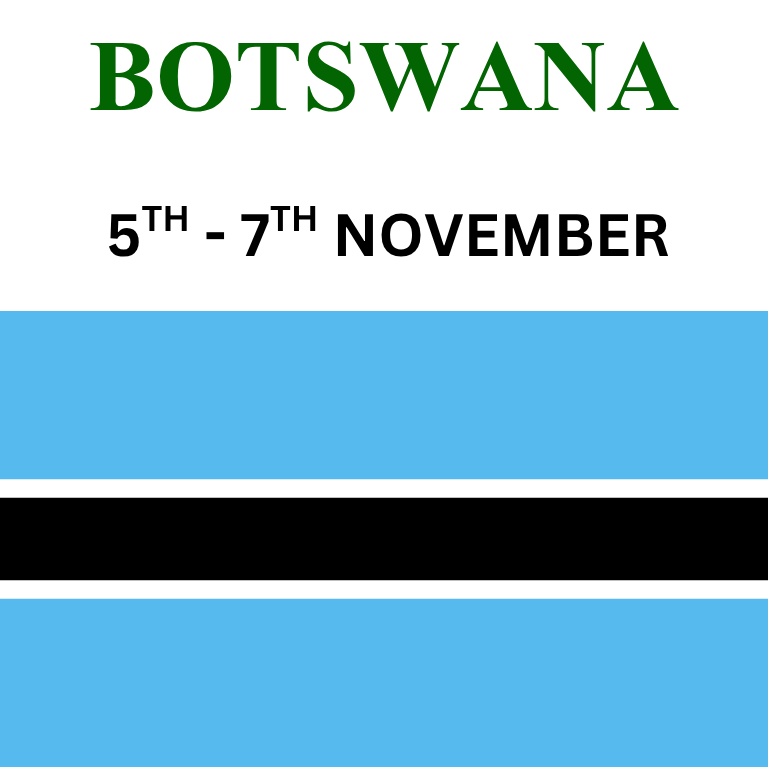Monitoring and Evaluation Training in Gaborone, Botswana (5th to 7th November)