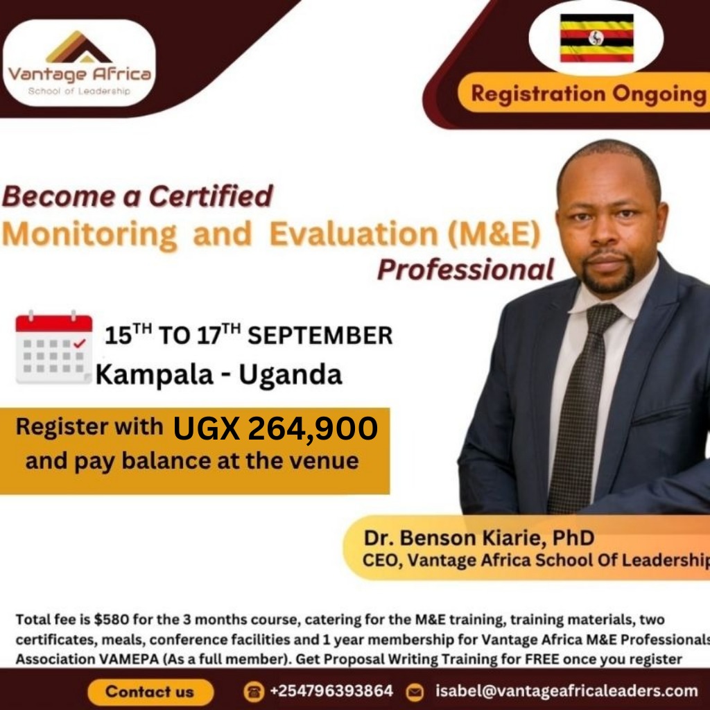 Become a Certified Monitoring and Evaluation Professional - Uganda Training .