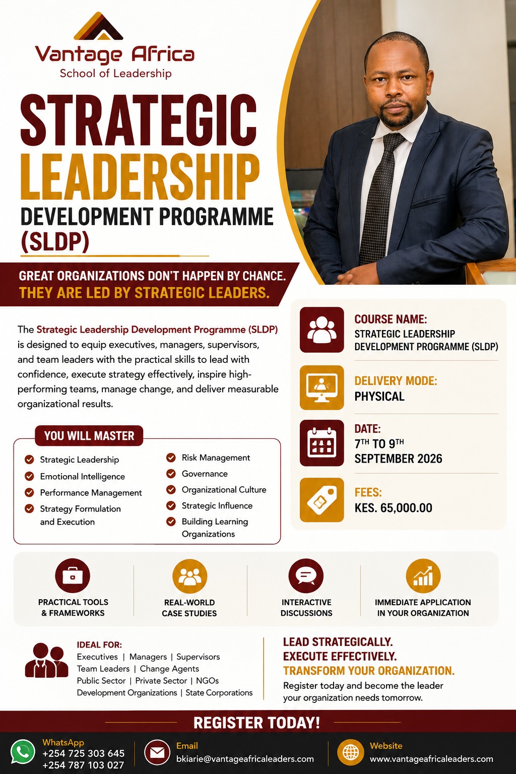STRATEGIC LEADERSHIP DEVELOPMENT PROGRAMME (SLDP)