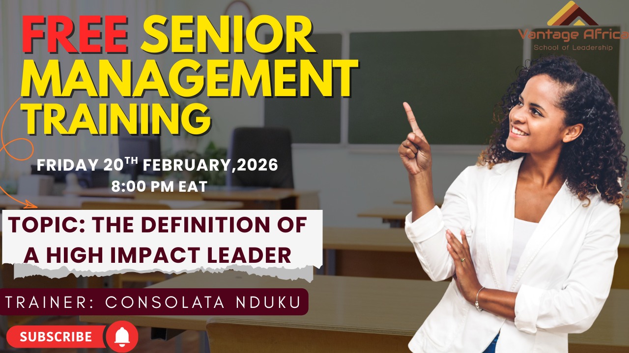 Free Senior Management Training: High Impact Leadership(20th February)