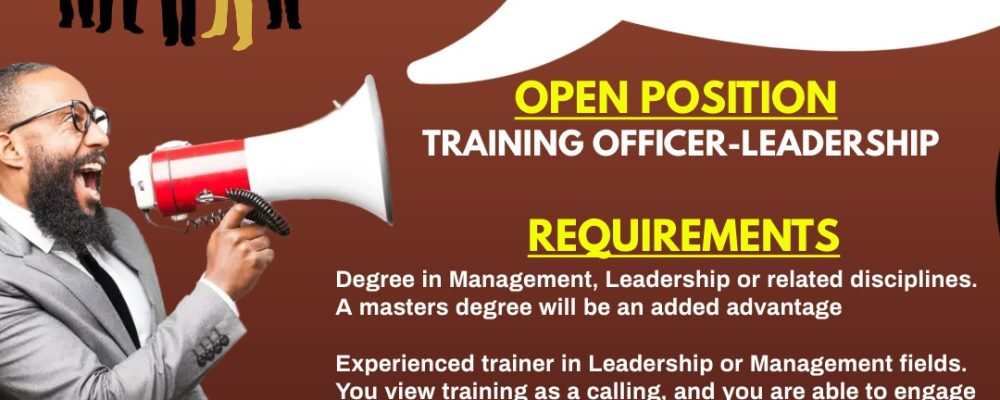 Training Officer- Leadership