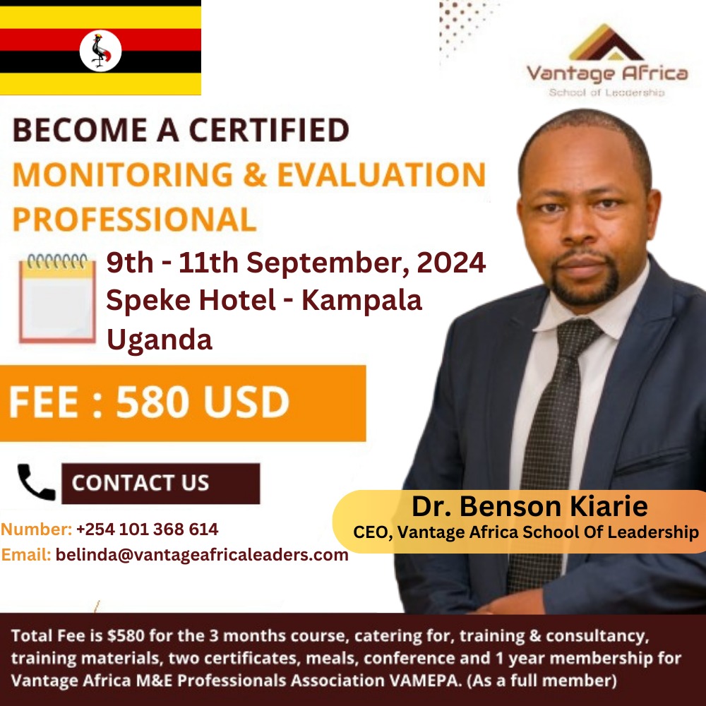 Monitoring and evaluation training in uganda