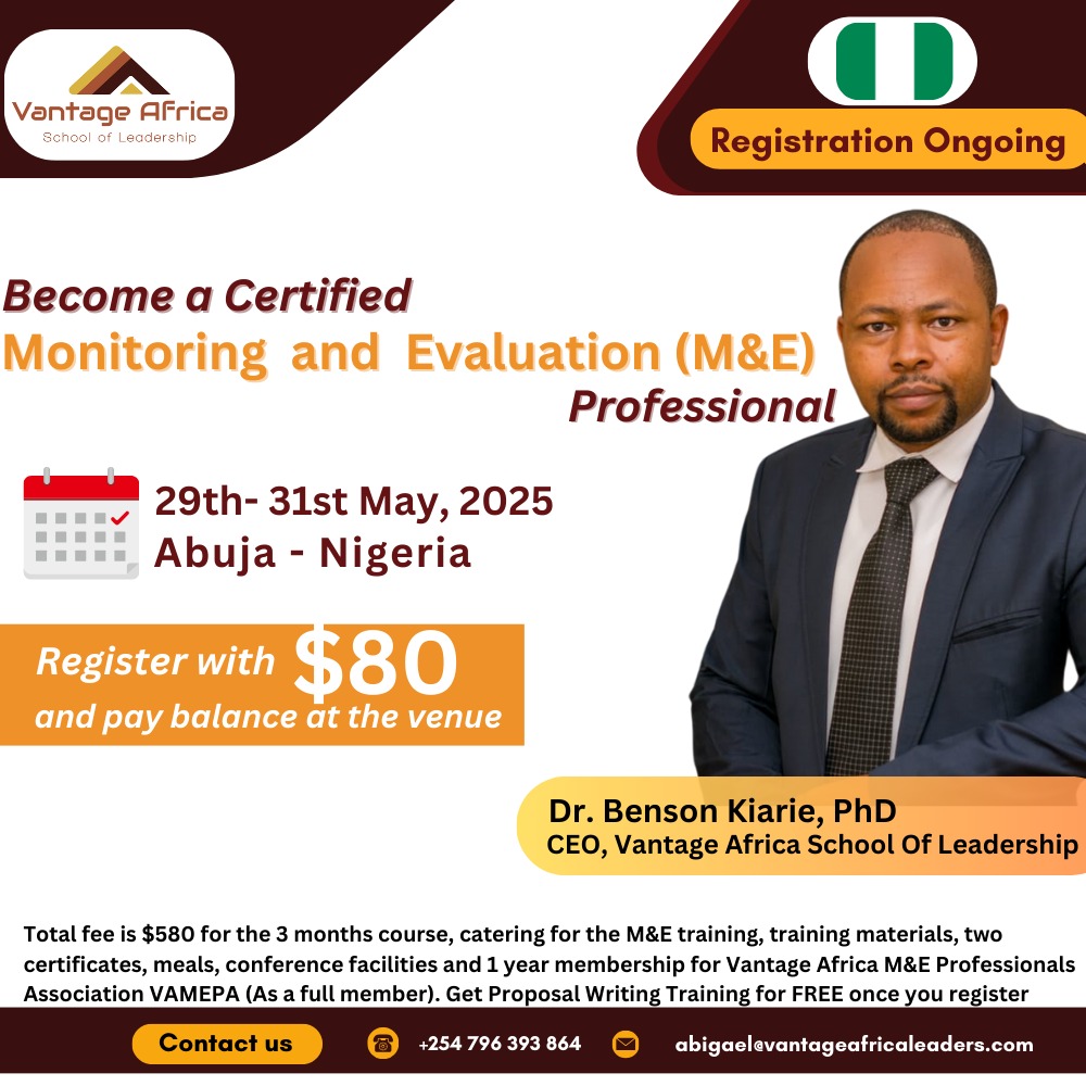 monitoring and evaluation in Nigeria